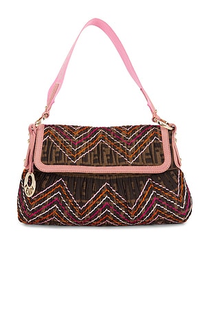 Fendi Zucca Chef Shoulder Bag FWRD Renew