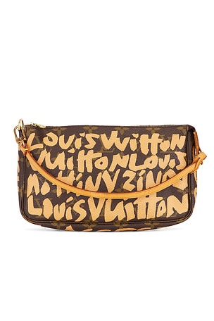 Louis Vuitton X Stephen Sprouse Monogram Graffiti Pochette Accessoires Shoulder Bag FWRD Renew