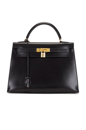 Hermes 1971 Box Kelly 32 Sellier Handbag FWRD Renew