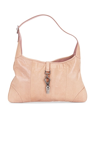 Gucci Vintage Lizard Jackie Hobo Bag FWRD Renew