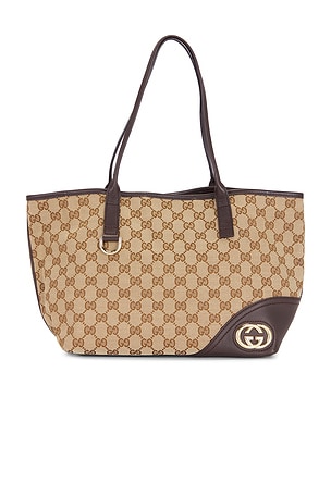 Gucci New Britt Tote Bag FWRD Renew