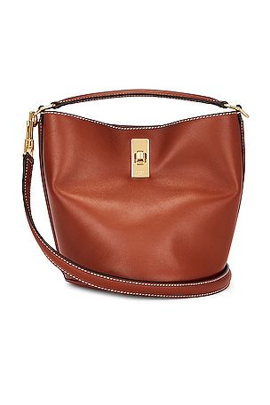 FWRD Renew Celine Tabou Medium Shoulder Bag in Brown