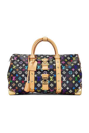 FWRD Renew Louis Vuitton Takashi Murakami Monogram Keepall 45