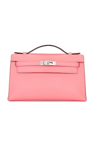 FWRD Renew Hermes Kelly 25 Handbag in Pink