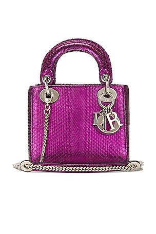 Dior Python Mini Lady HandbagFWRD Renew$4,895PRE-OWNED