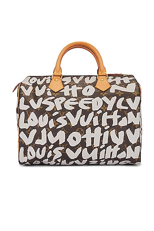 Louis Vuitton Speedy Monogram Graphite 30 Handbag FWRD Renew