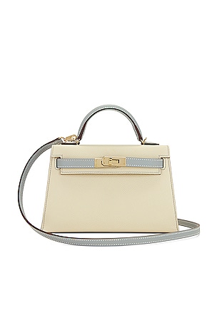 Hermes Mini Kelly Epsom Handbag FWRD Renew