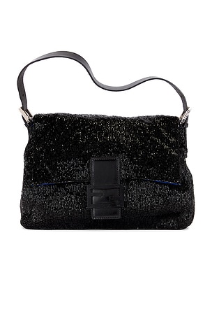 Fendi Beaded Mama Baguette Shoulder Bag FWRD Renew