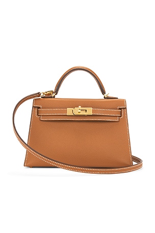 Hermes Mini Kelly Handbag FWRD Renew