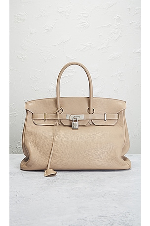 FWRD Renew Hermes Togo Birkin 35 Handbag