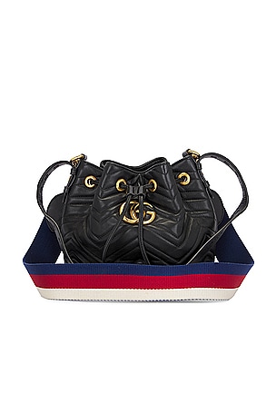 Gucci GG Marmont Bucket Bag FWRD Renew