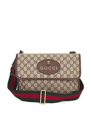 Gucci GG Supreme Shoulder Bag FWRD Renew
