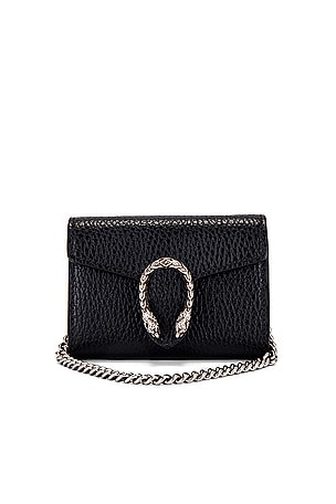 Gucci Leather Dionysus Chain Shoulder Bag FWRD Renew