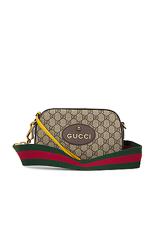 Gucci GG Supreme Tiger Shoulder Bag FWRD Renew