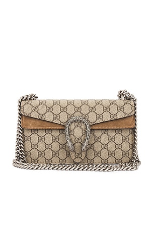 Gucci GG Supreme Dionysus Chain Shoulder Bag FWRD Renew