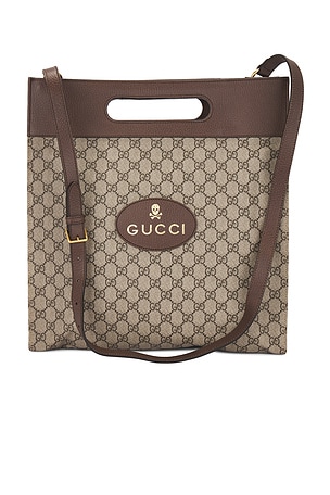 Gucci GG Supreme 2 Way Tote BagFWRD Renew$1,550PRE-OWNED