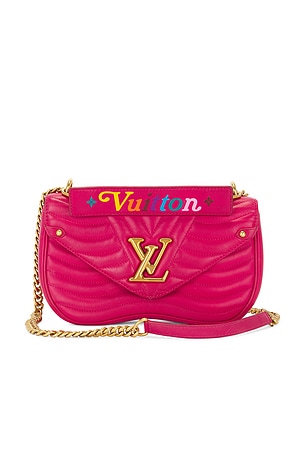 Louis Vuitton New Wave MM Leather Chain Shoulder Bag FWRD Renew