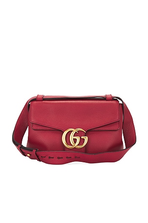 Gucci GG Marmont Leather Shoulder Bag FWRD Renew