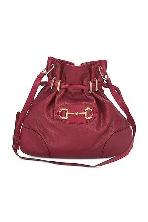 Gucci Horsebit Leather Shoulder Bag FWRD Renew