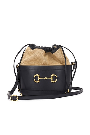 Gucci Horsebit Leather Shoulder Bag FWRD Renew