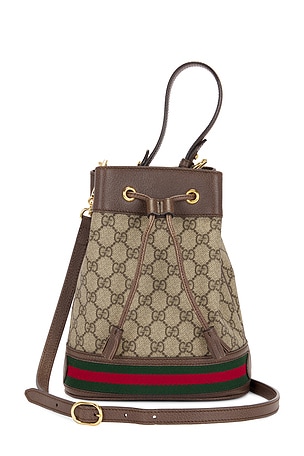 Gucci GG Supreme Ophidia 2 Way Handbag FWRD Renew
