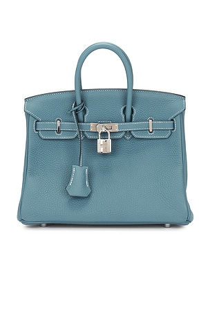 Hermes Togo R Stamp Birkin 25 Handbag FWRD Renew