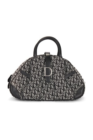 Dior Oblique Double Saddle Bag FWRD Renew