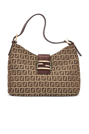 Fendi Mama Zucchino Baguette Shoulder Bag FWRD Renew