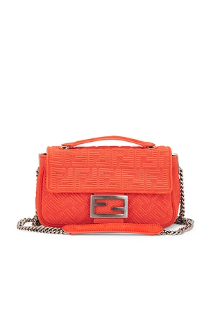 Fendi Zucca Baguette Shoulder Bag FWRD Renew