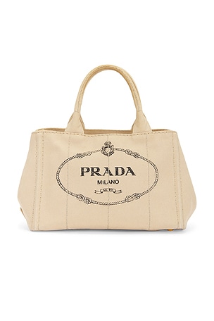 Prada Canapa Tote BagFWRD Renew$595PRE-OWNED