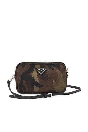 Prada Nylon Camouflage Shoulder Bag FWRD Renew