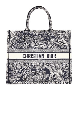 Dior Toile De Jouy Book Tote Bag FWRD Renew