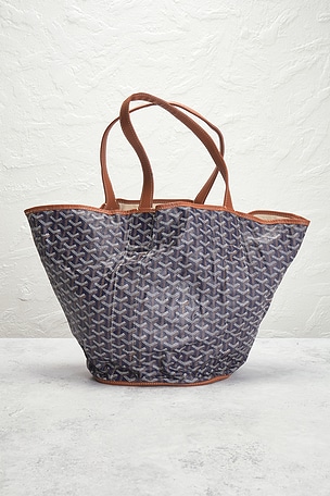 FWRD Renew Goyard Belharra PM Tote Bag in Navy