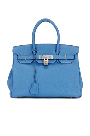 Hermes Taurillon Clemence Birkin 30 Handbag FWRD Renew