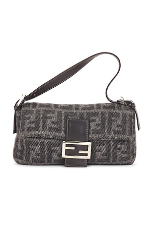 Fendi Zucca Baguette Shoulder Bag FWRD Renew