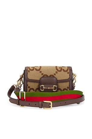 Gucci GG Horsebit Shoulder Bag FWRD Renew