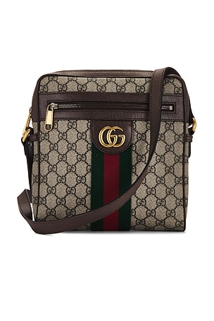 Gucci Ophidia GG Canvas Shoulder Bag FWRD Renew