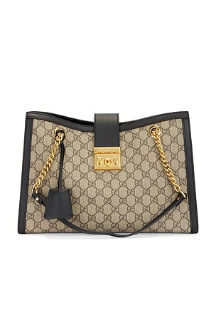 Gucci GG Padlock Tote Bag FWRD Renew