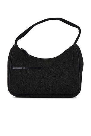 Prada Wool Shoulder Bag FWRD Renew