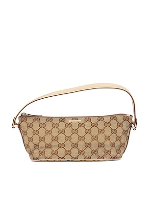 Gucci GG Canvas Shoulder Bag FWRD Renew