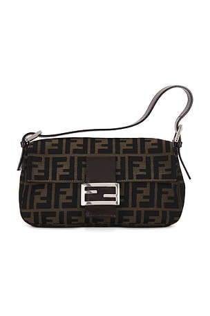 Fendi Zucca Mama Baguette Shoulder BagFWRD Renew$1,595PRE-OWNED