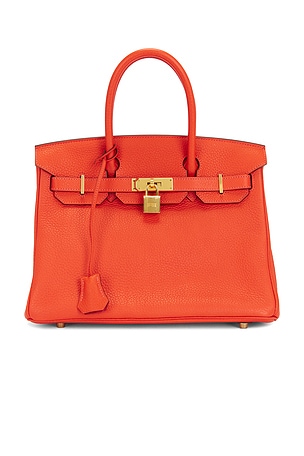 Hermes Taurillon Clemence Birkin 30 Handbag FWRD Renew