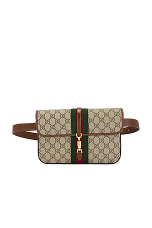 Gucci Jackie GG Supreme Waist Bag FWRD Renew