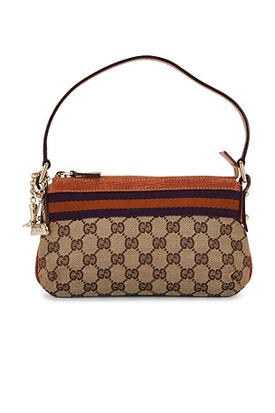 Gucci GG Canvas Shoulder Bag FWRD Renew