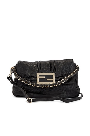 Fendi Mia Flap Shoulder Bag FWRD Renew