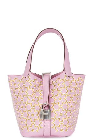 Hermes Lucky Daisy Picotin Lock Handbag FWRD Renew