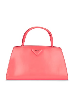 Prada Leather Handbag FWRD Renew