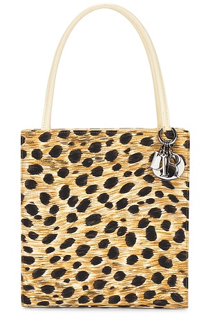 Dior Leopard Tote Bag FWRD Renew