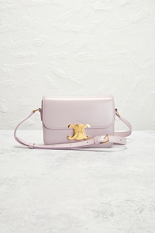 FWRD Renew Celine Teen Triomphe Shoulder Bag