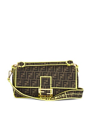 Fendi Zucca Mama Baguette Shoulder Bag FWRD Renew